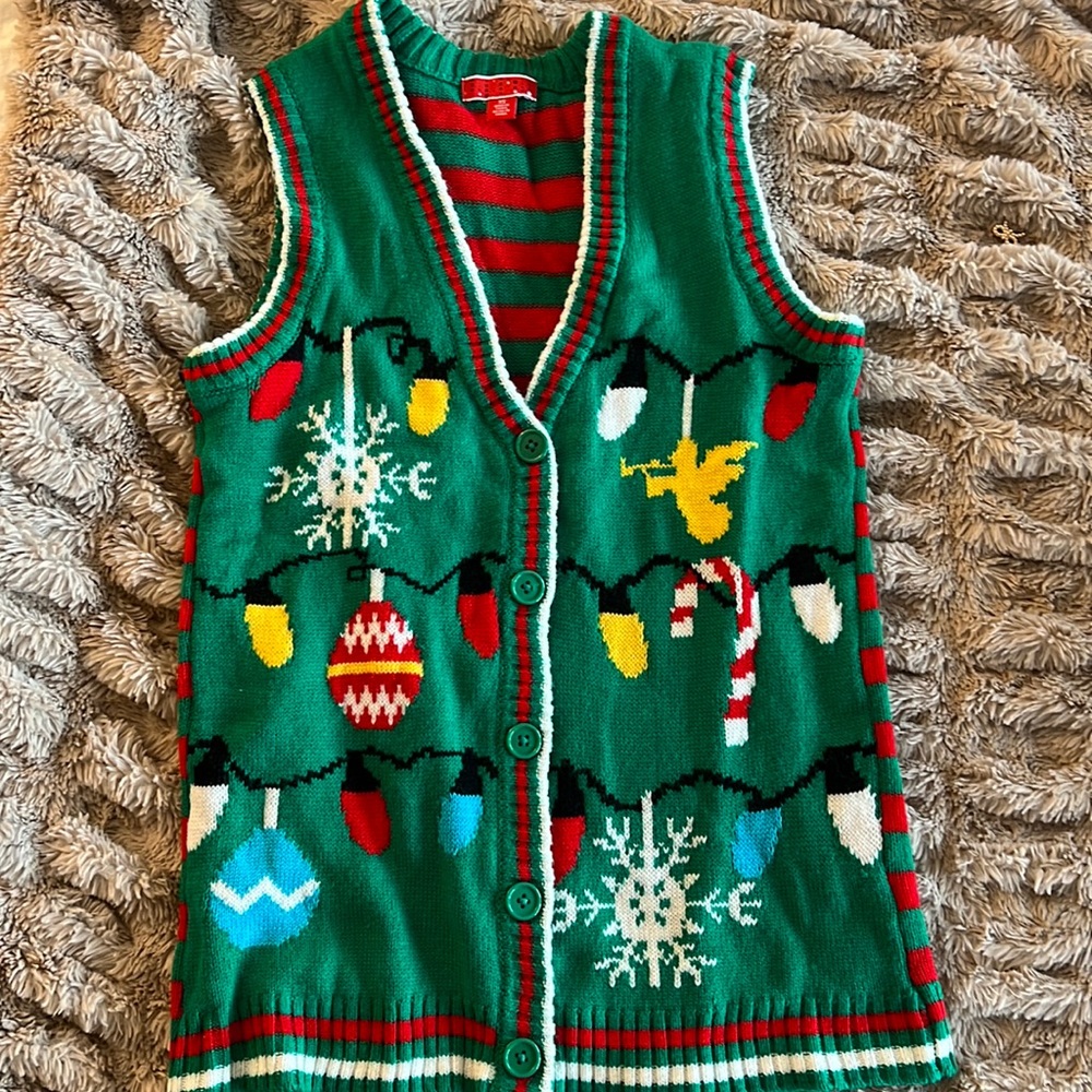 Woman’s Christmas Vest